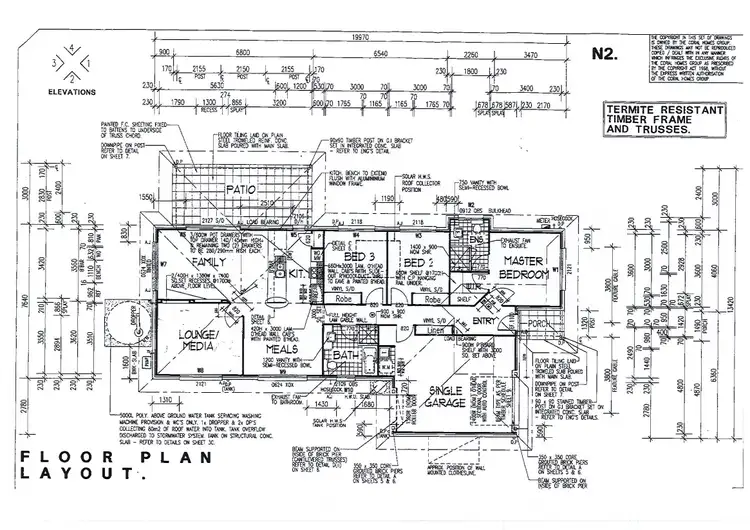 Floorplan of Homely house listing, 6 Laverty Court, Mullumbimby NSW 2482
