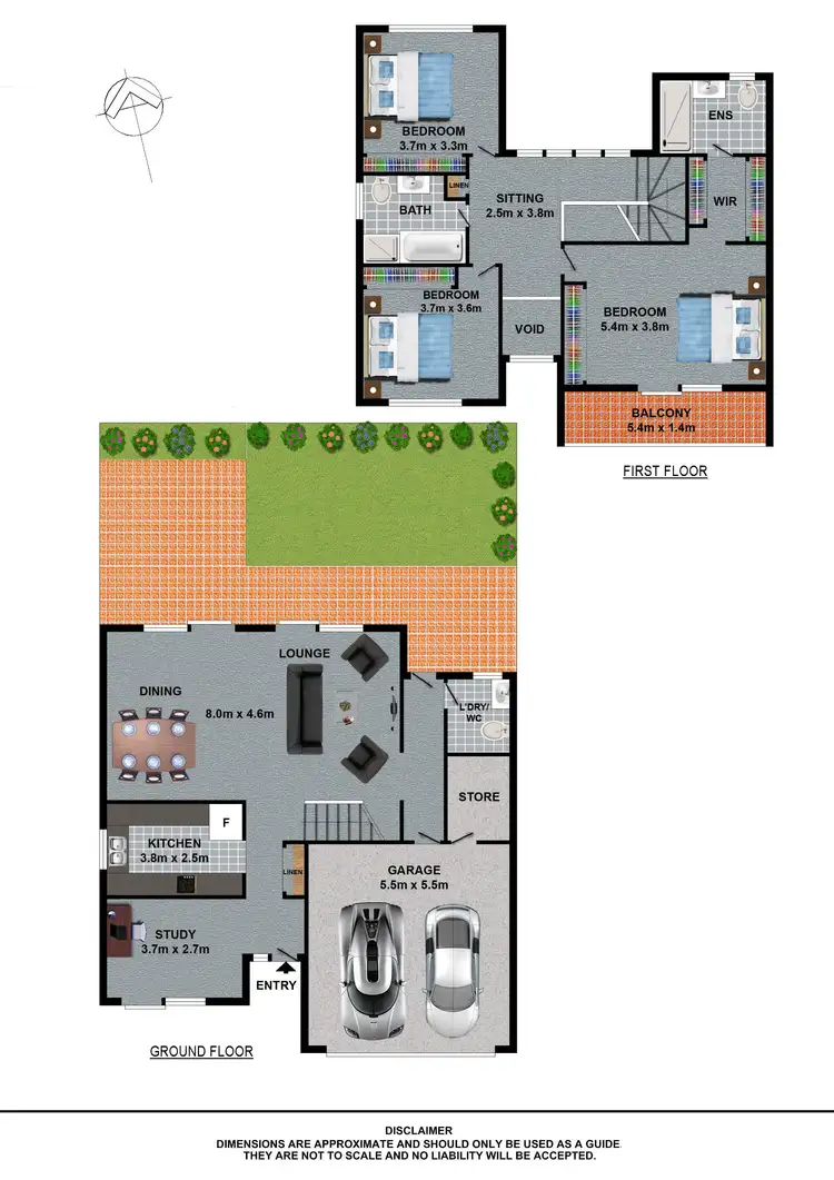 Floorplan of Homely house listing, 78 Wrights Road, Kellyville NSW 2155