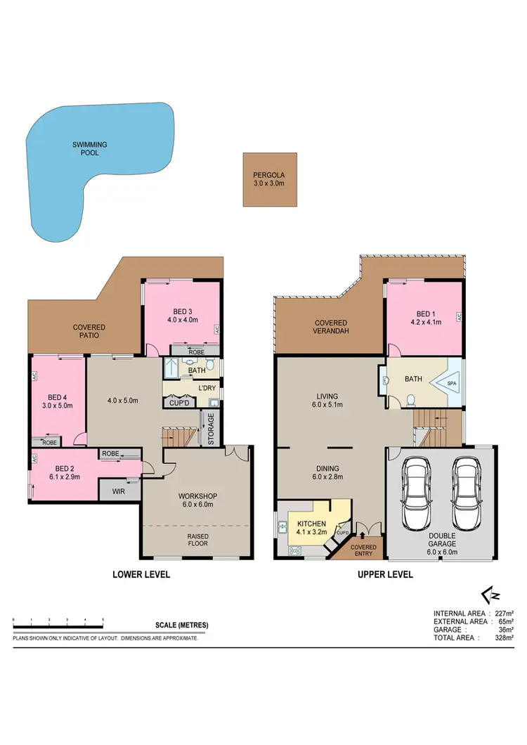 Floorplan of Homely house listing, 14 Albizia Close, Redlynch QLD 4870
