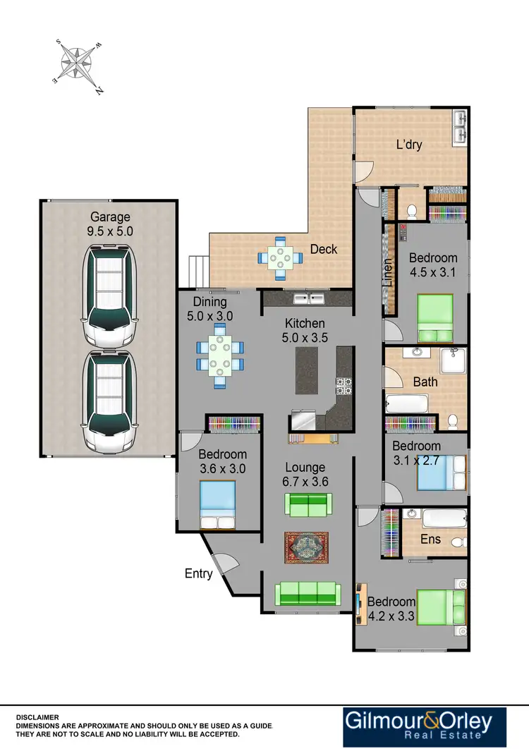 Floorplan of Homely house listing, 28 Greenwood Road, Kellyville NSW 2155