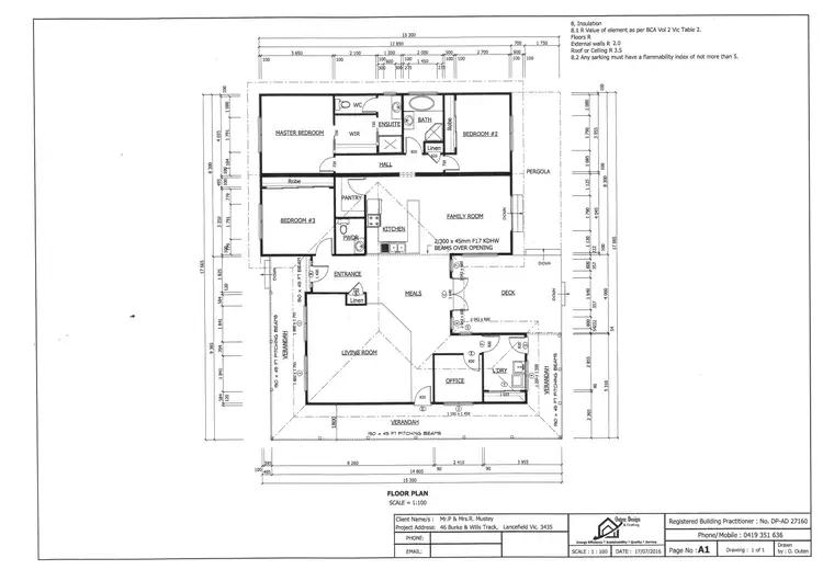 Floorplan of Homely house listing, 46 Burke and Wills Track, Lancefield VIC 3435