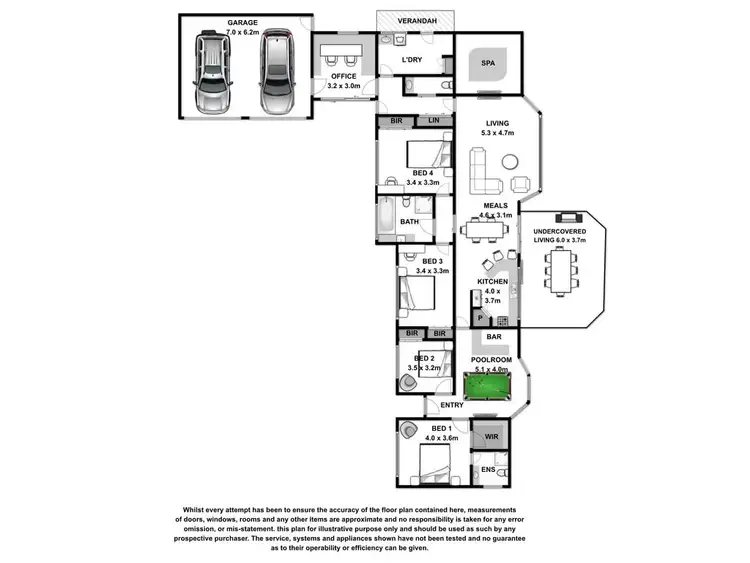 Floorplan of Homely house listing, 120 Digby Road, Hamilton VIC 3300