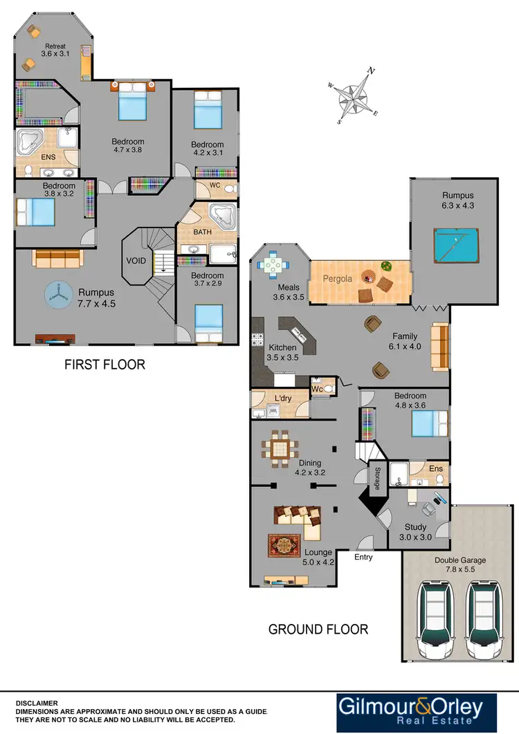 Floorplan of Homely house listing, 1 Perseus Circuit, Kellyville NSW 2155