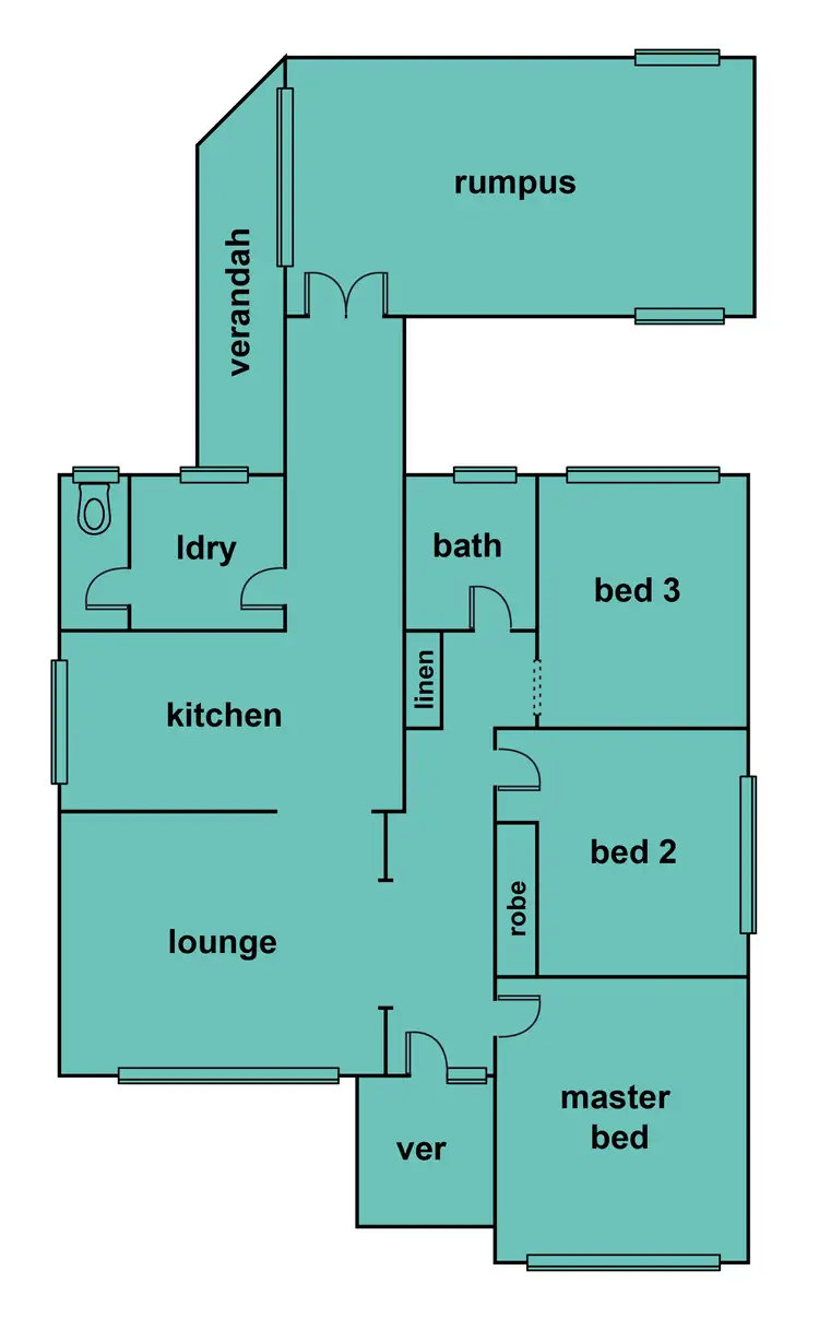 Floorplan of Homely house listing, 18 Eton Street, Wendouree VIC 3355