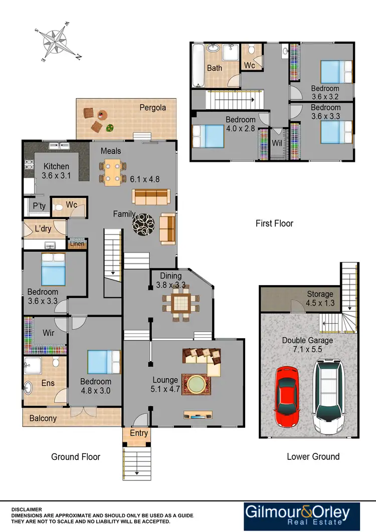 Floorplan of Homely house listing, 49 Peartree Circuit, West Pennant Hills NSW 2125