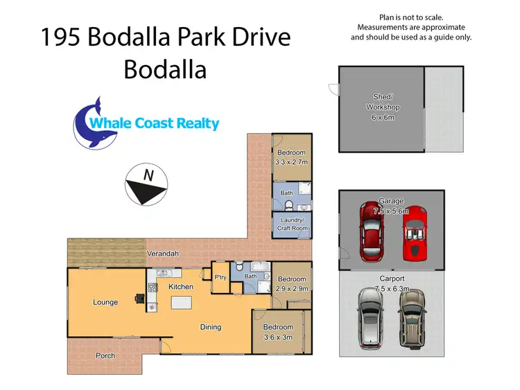 Floorplan of Homely rural property listing, 195 Bodalla Park Drive, Bodalla NSW 2545