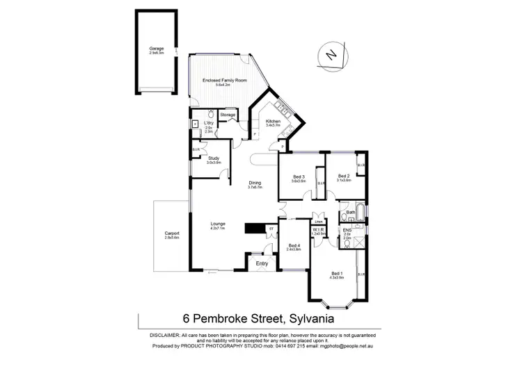 Floorplan of Homely house listing, 6 Pembroke Street, Sylvania NSW 2224