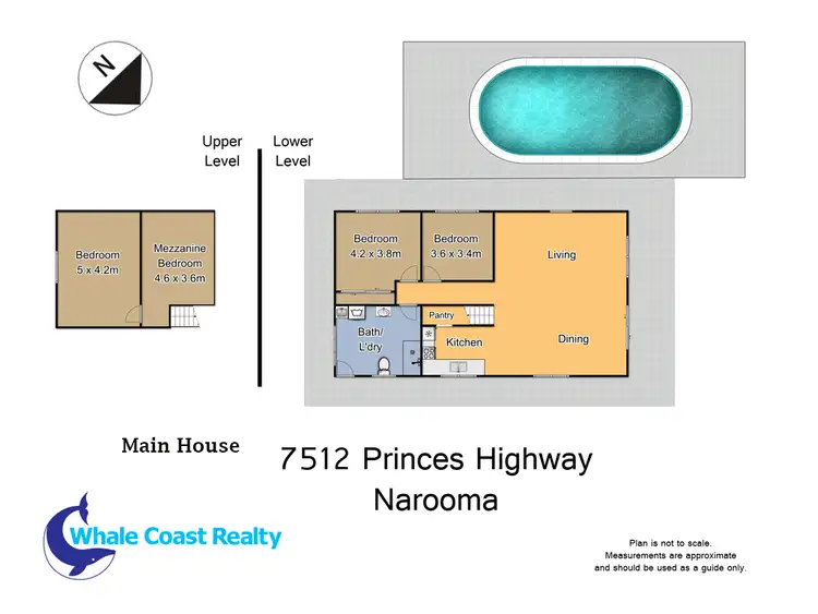 Floorplan of Homely rural property listing, 7512 Princes Highway, Narooma NSW 2546