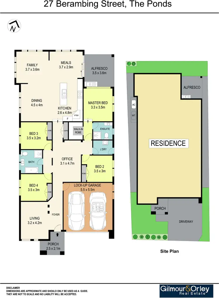 Floorplan of Homely house listing, 27 Berambing Street, The Ponds NSW 2769