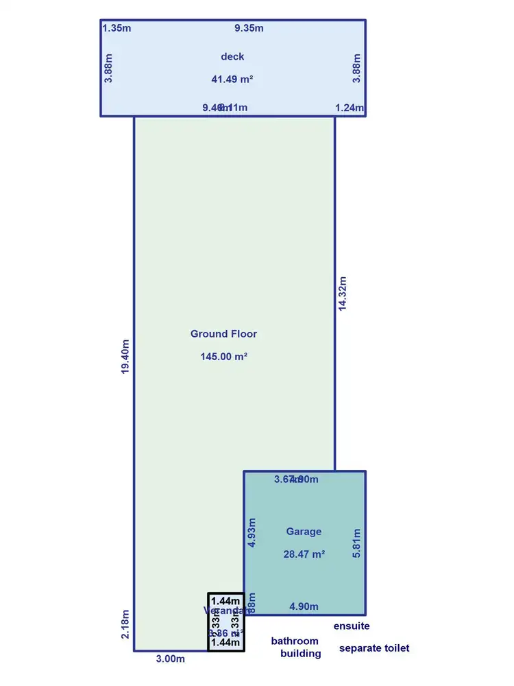 Floorplan of Homely house listing, 17 Double Delight Drive, Beaconsfield VIC 3807