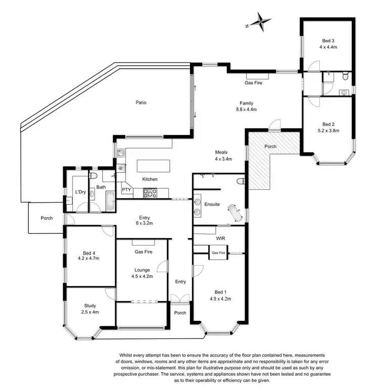 Floorplan of Homely house listing, 8 Mitchell Street, Mount Gambier SA 5290
