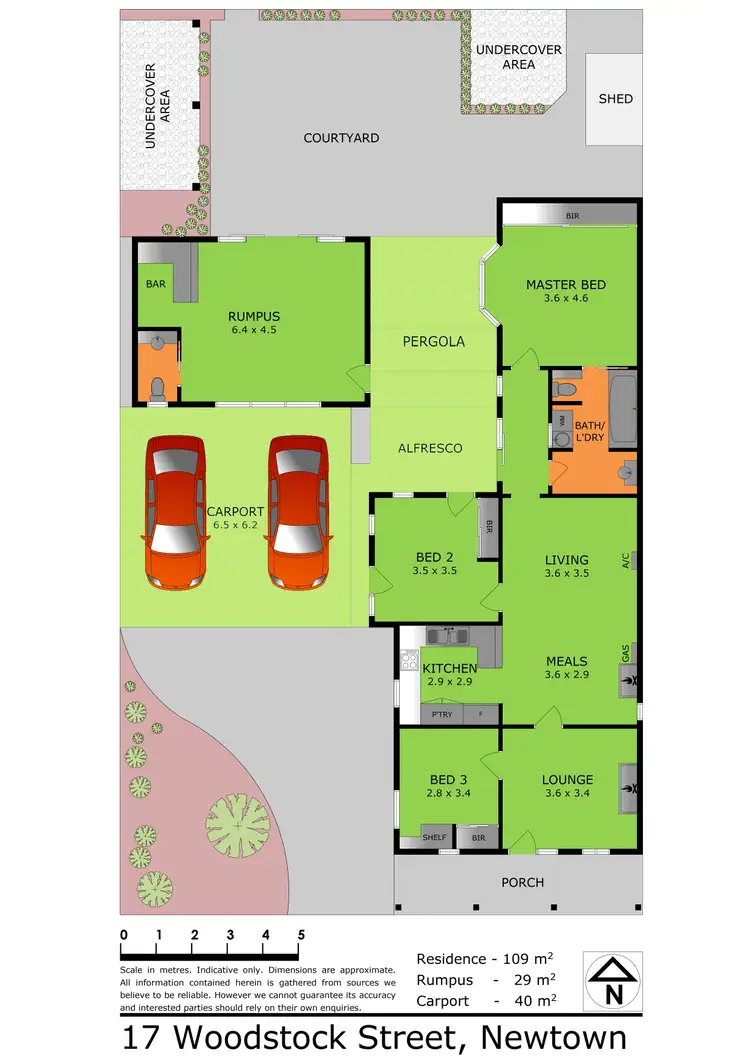 Floorplan of Homely house listing, 17 Woodstock Street, Newtown VIC 3220