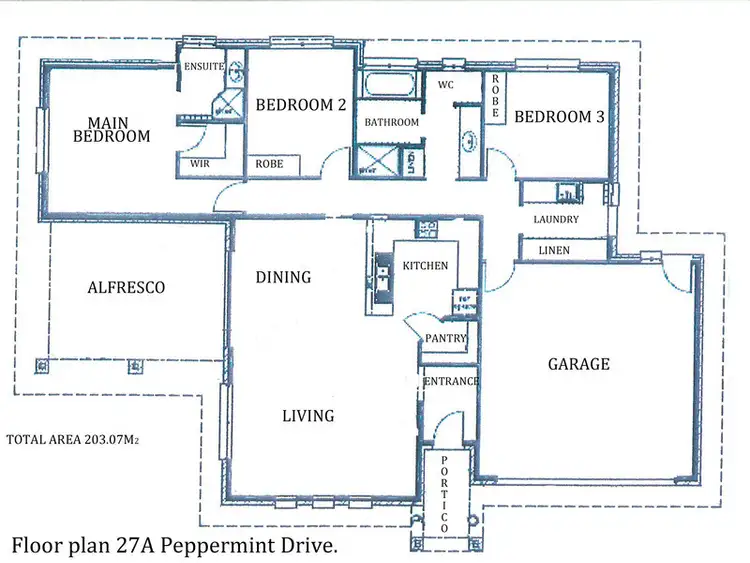 Floorplan of Homely house listing, 27A Peppermint Drive, Mount Gambier SA 5290