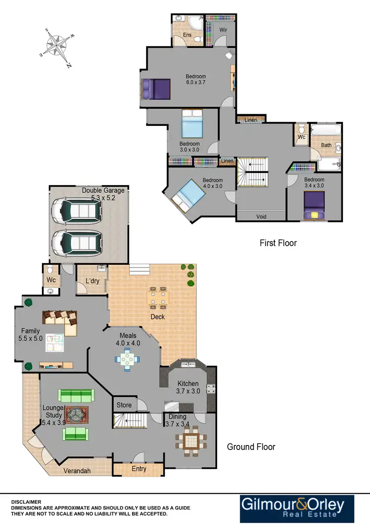 Floorplan of Homely house listing, 2 Patya Circuit, Kellyville NSW 2155