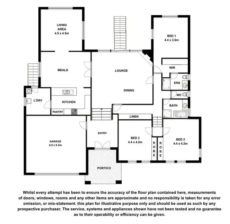 Floorplan of Homely house listing, 3 Highland Drive, Mount Gambier SA 5290
