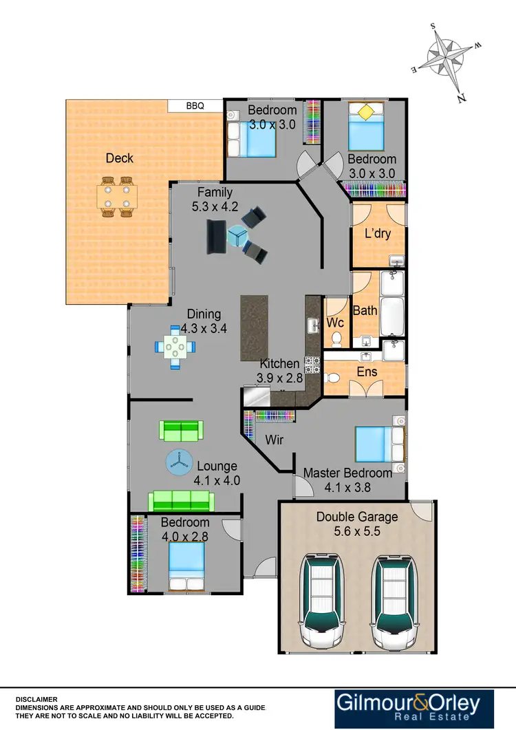 Floorplan of Homely house listing, 20 Lycett Avenue, Kellyville NSW 2155
