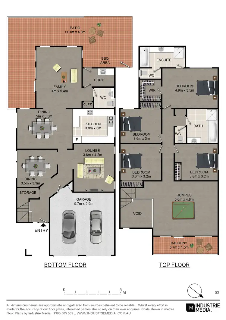 Floorplan of Homely house listing, 11 Seymour Way, Kellyville NSW 2155