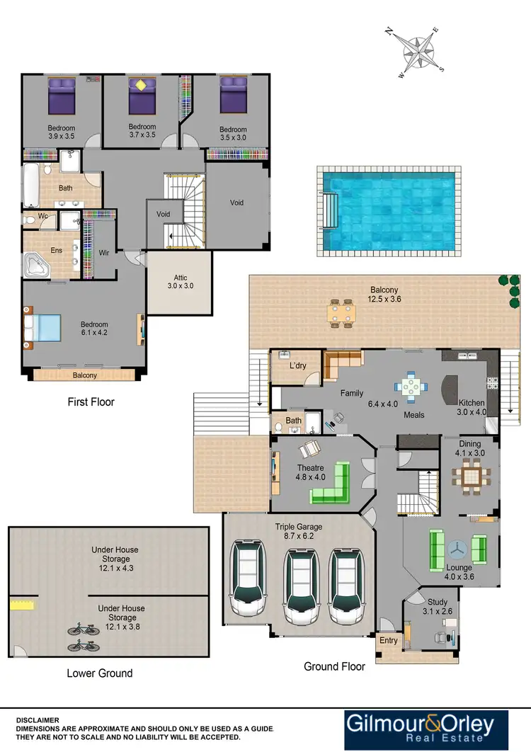 Floorplan of Homely house listing, 50 Bowness Court, Kellyville NSW 2155