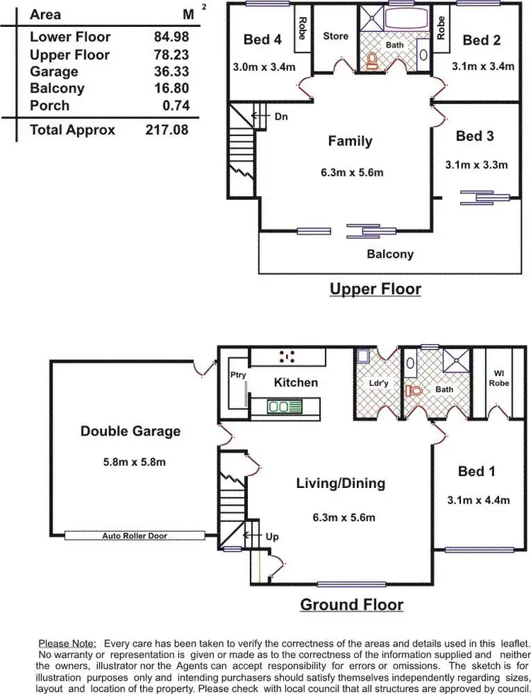 Floorplan of Homely house listing, 12 Fuller Terrace, Christies Beach SA 5165