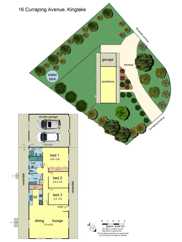 Floorplan of Homely house listing, 16 Currajong Avenue, Kinglake VIC 3763