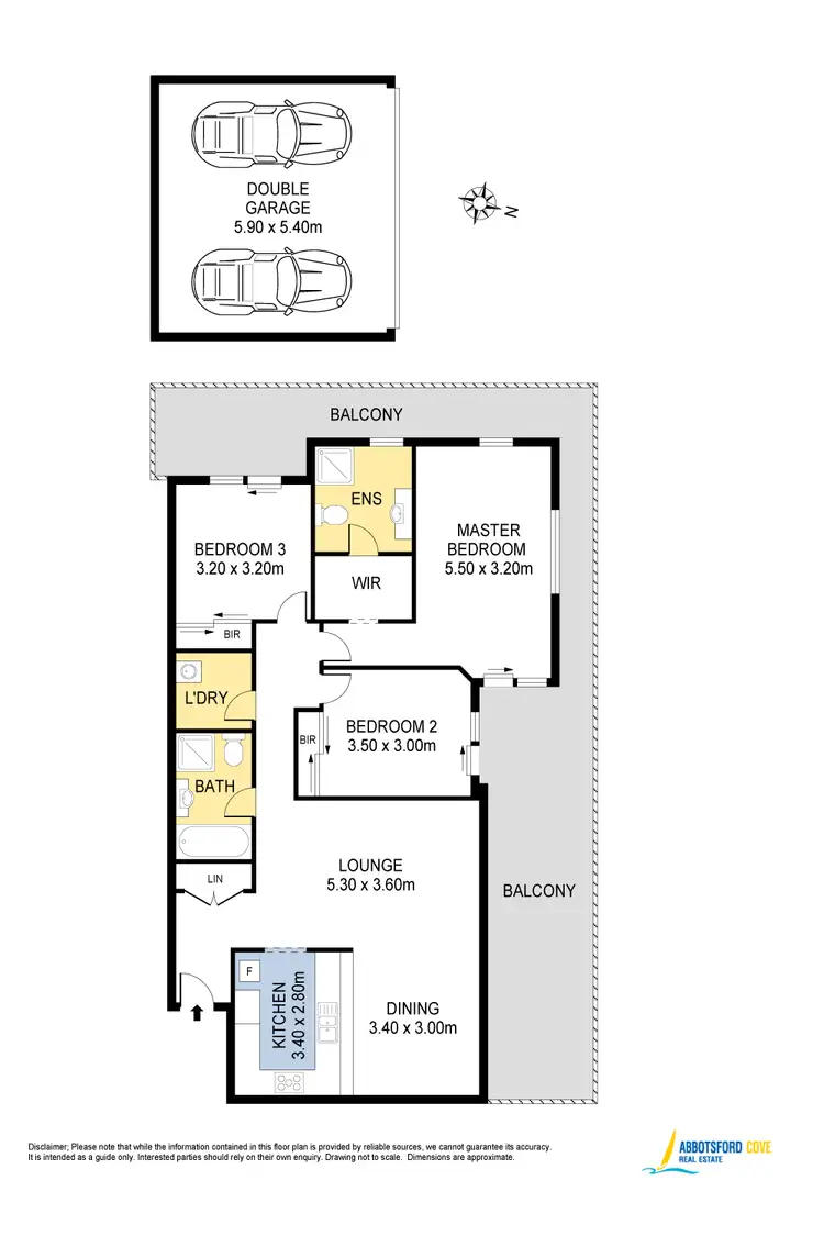 Floorplan of Homely apartment listing, 7/23 George Street, North Strathfield NSW 2137