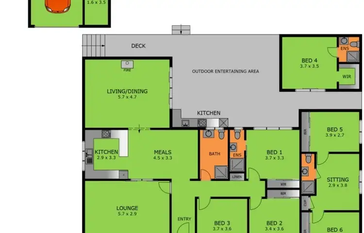 Floorplan of Homely house listing, 7 Wolseley Grove, Bell Post Hill VIC 3215