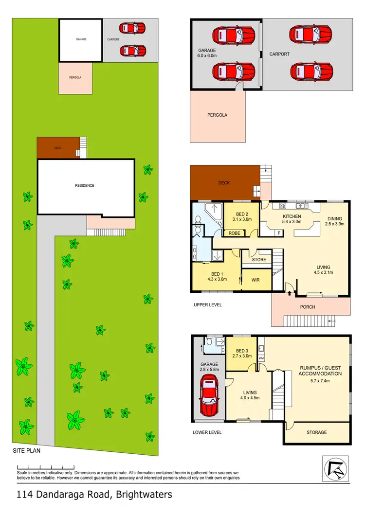 Floorplan of Homely house listing, 114 Dandaraga Road, Brightwaters NSW 2264