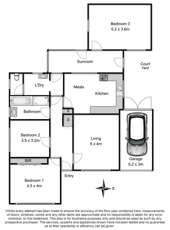 Floorplan of Homely house listing, 9 Roberts Street, Hamilton VIC 3300