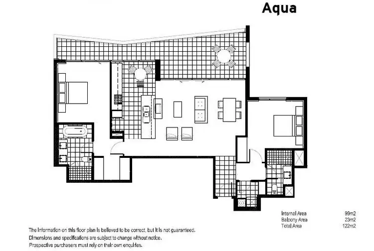 Floorplan of Homely apartment listing, 706/2 Oldfield Street, Burswood WA 6100