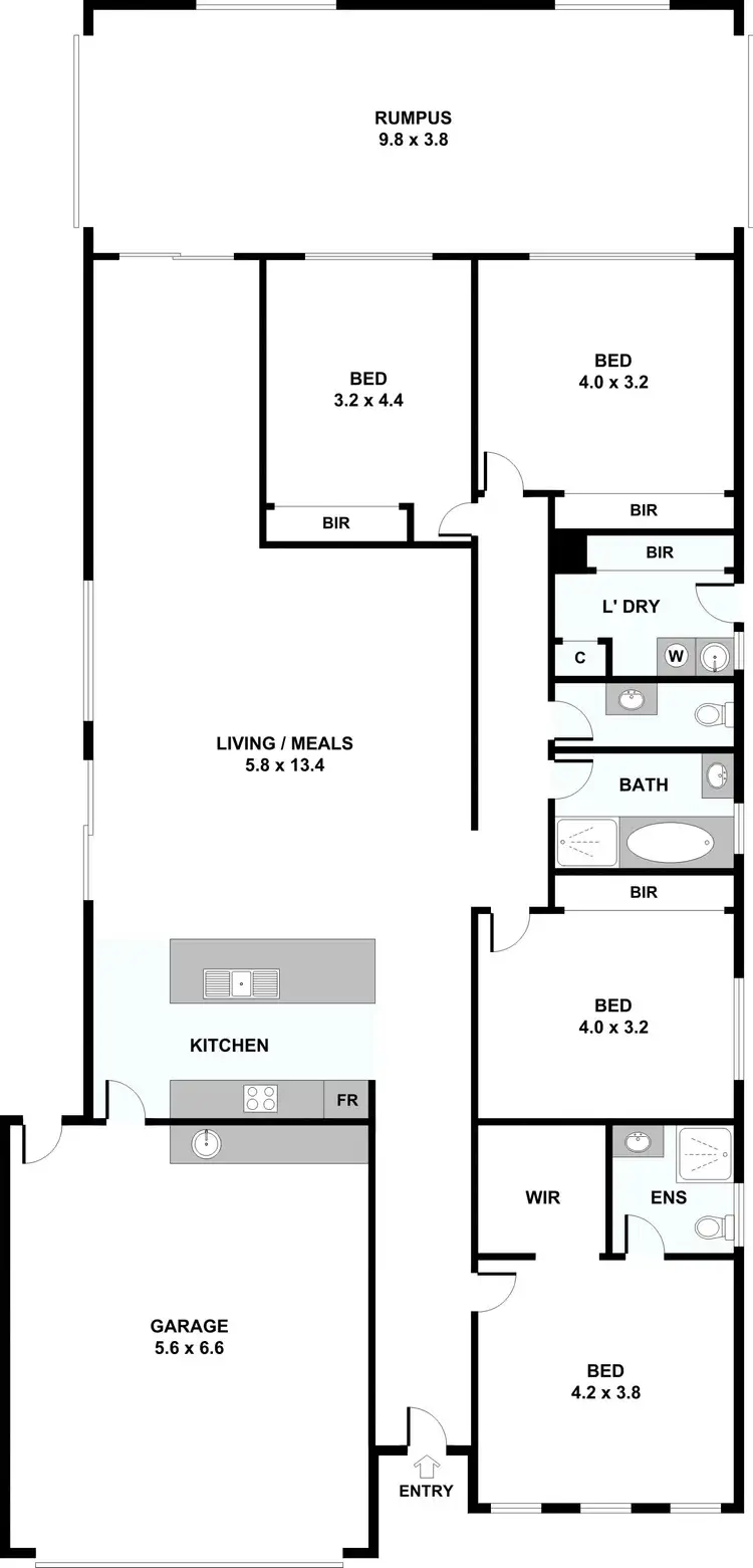 Floorplan of Homely house listing, 3 Devonport Court, Taylors Hill VIC 3037
