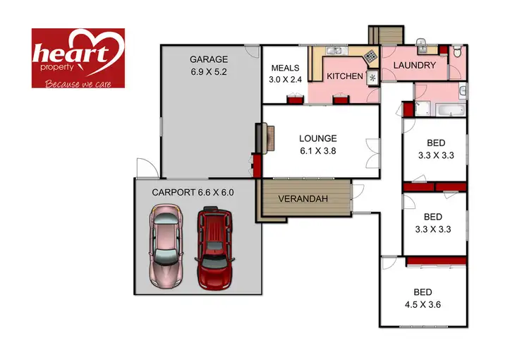 Floorplan of Homely house listing, 18 Stawell Street, Sale VIC 3850