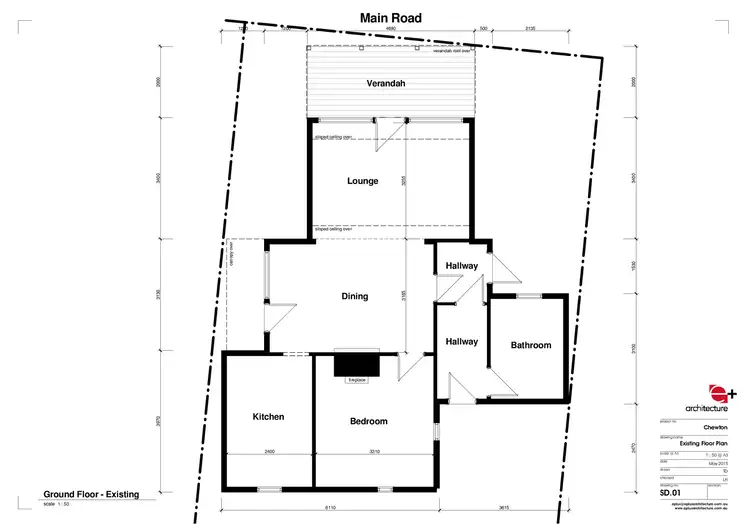 Floorplan of Homely house listing, 197 Main Road, Chewton VIC 3451