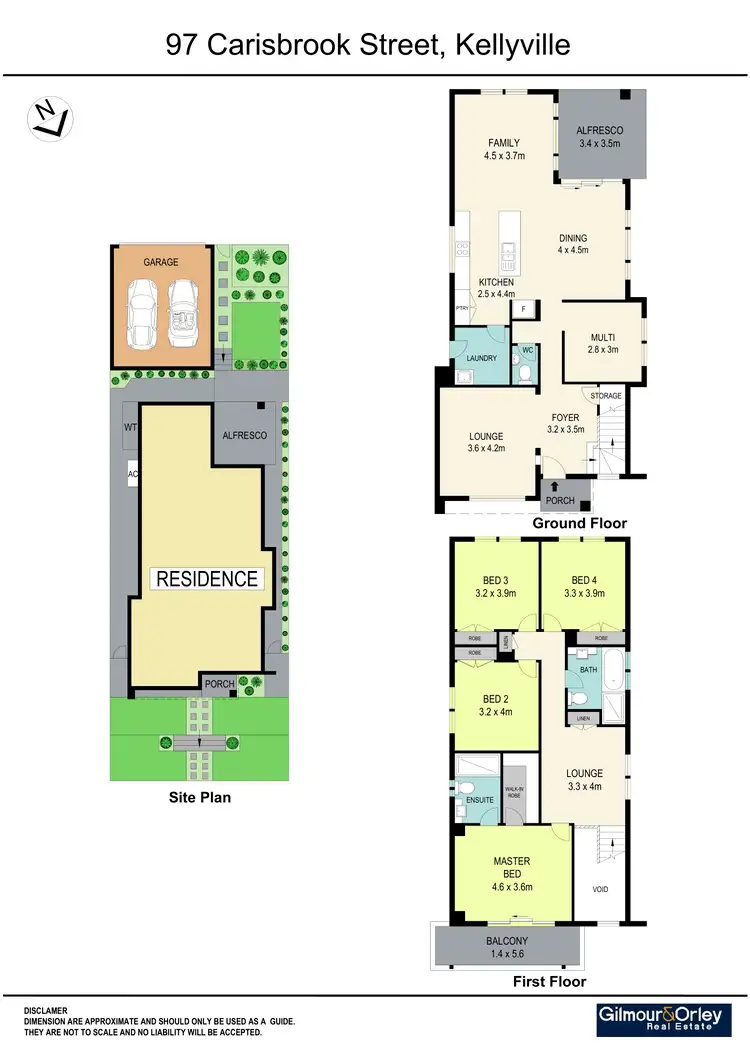 Floorplan of Homely house listing, 97 Carisbrook Street, Kellyville NSW 2155