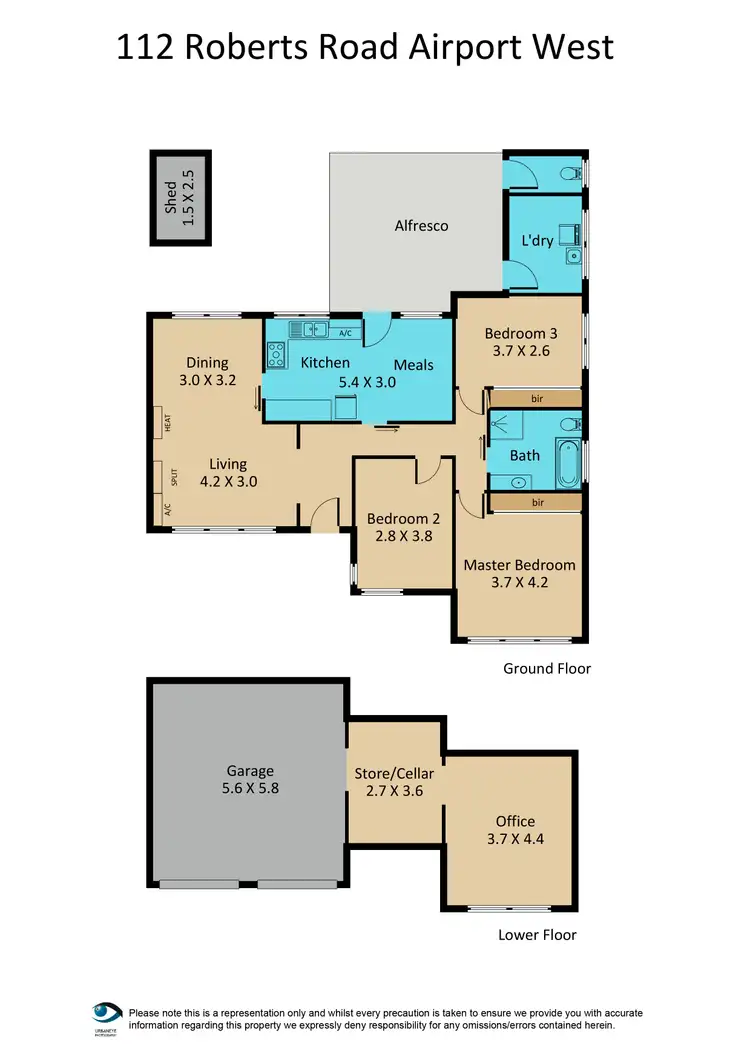 Floorplan of Homely house listing, 112 Roberts Road, Airport West VIC 3042