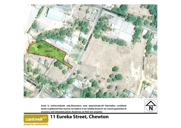 Floorplan of Homely land listing, 11 Eureka Street, Chewton VIC 3451