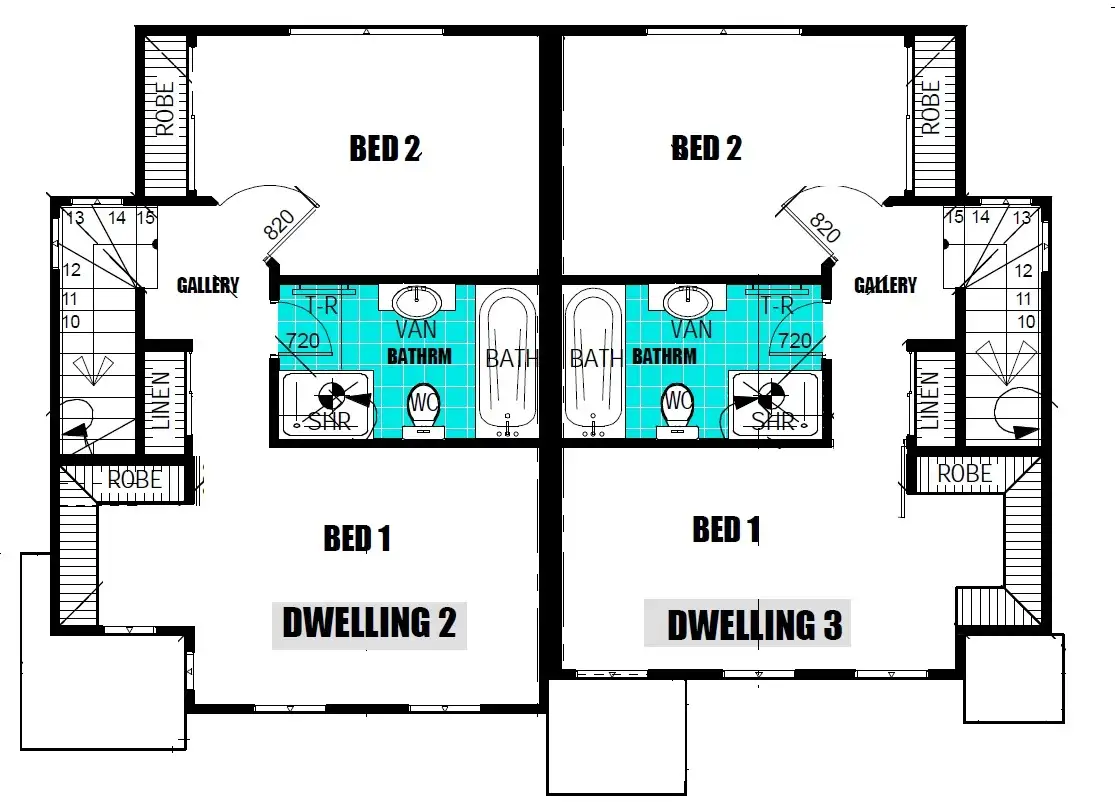 Floorplan of Homely townhouse listing, 3/74 McNamara Avenue, Airport West VIC 3042