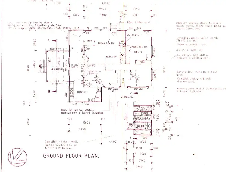 Floorplan of Homely rural property listing, 224 The Manse Rd, Myocum NSW 2481
