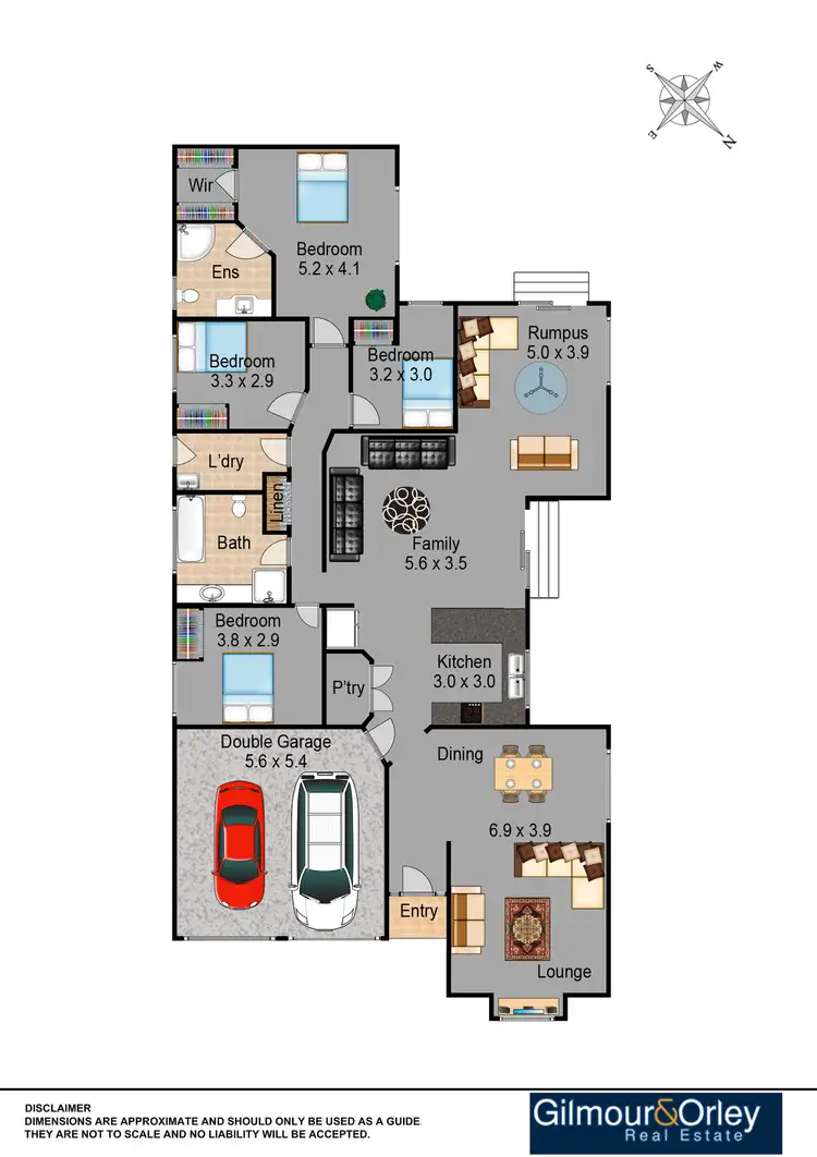 Floorplan of Homely house listing, 36 Maeve Avenue, Kellyville NSW 2155