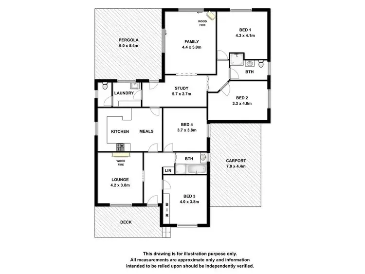 Floorplan of Homely house listing, 12 Spehr Street, Mount Gambier SA 5290