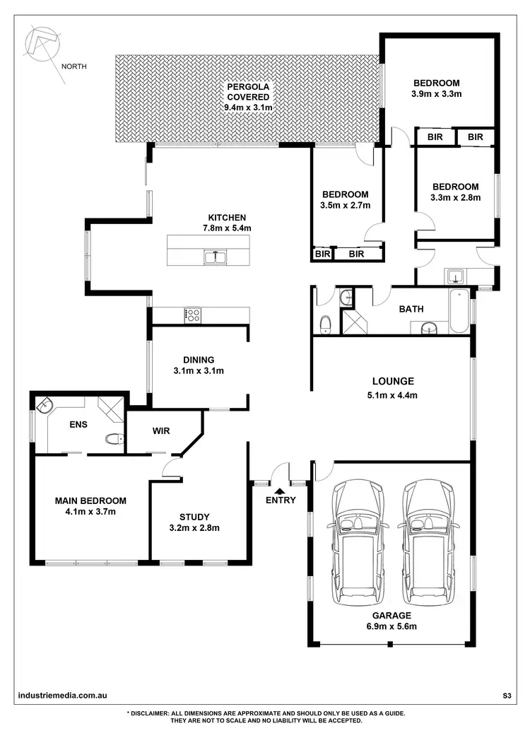 Floorplan of Homely house listing, 18 Kirkcaldy Circuit, Kellyville NSW 2155