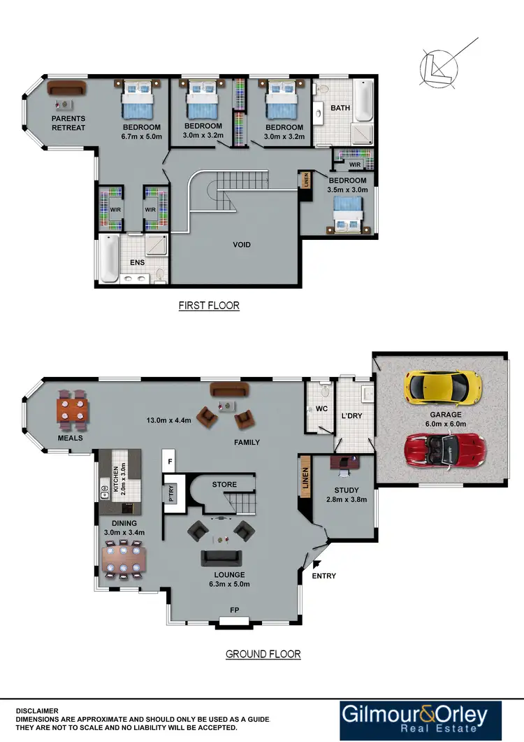 Floorplan of Homely house listing, 13 Strachan Court, Kellyville NSW 2155