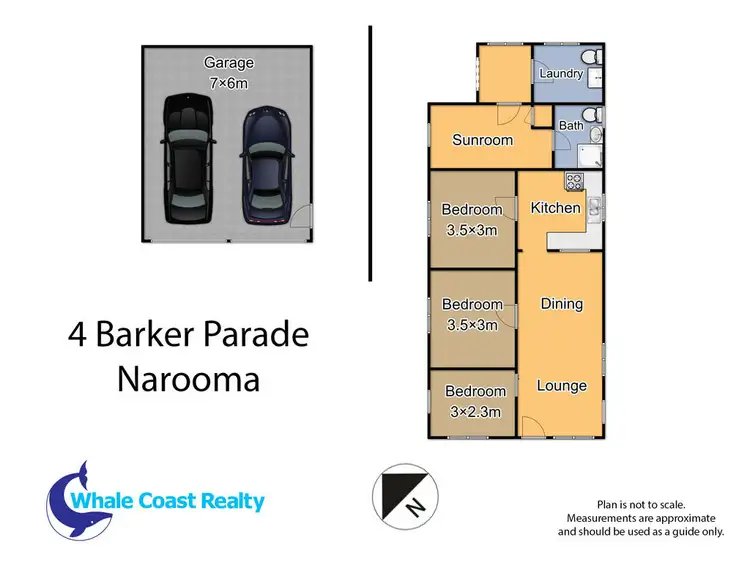 Floorplan of Homely house listing, 4 Barker Parade, Narooma NSW 2546