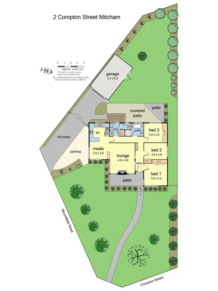 Floorplan of Homely house listing, 2 Compton Street, Mitcham VIC 3132