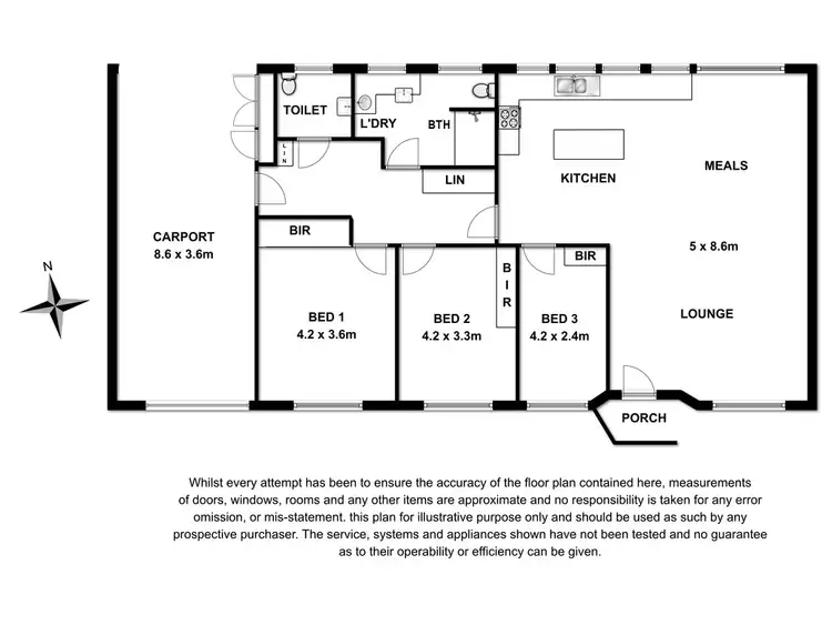 Floorplan of Homely house listing, 20 COOLABAH STREET, Mount Gambier SA 5290
