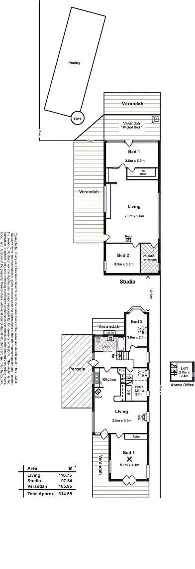 Floorplan of Homely house listing, 10 Devonshire Road, Heathfield SA 5153