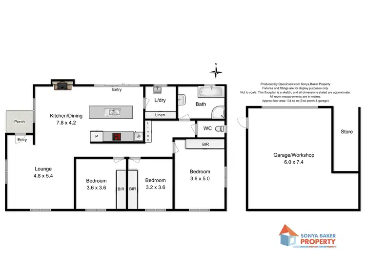 Floorplan of Homely house listing, 72 Inglis Street, Wynyard TAS 7325