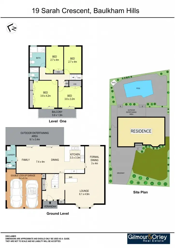 Floorplan of Homely house listing, 19 Sarah Crescent, Baulkham Hills NSW 2153