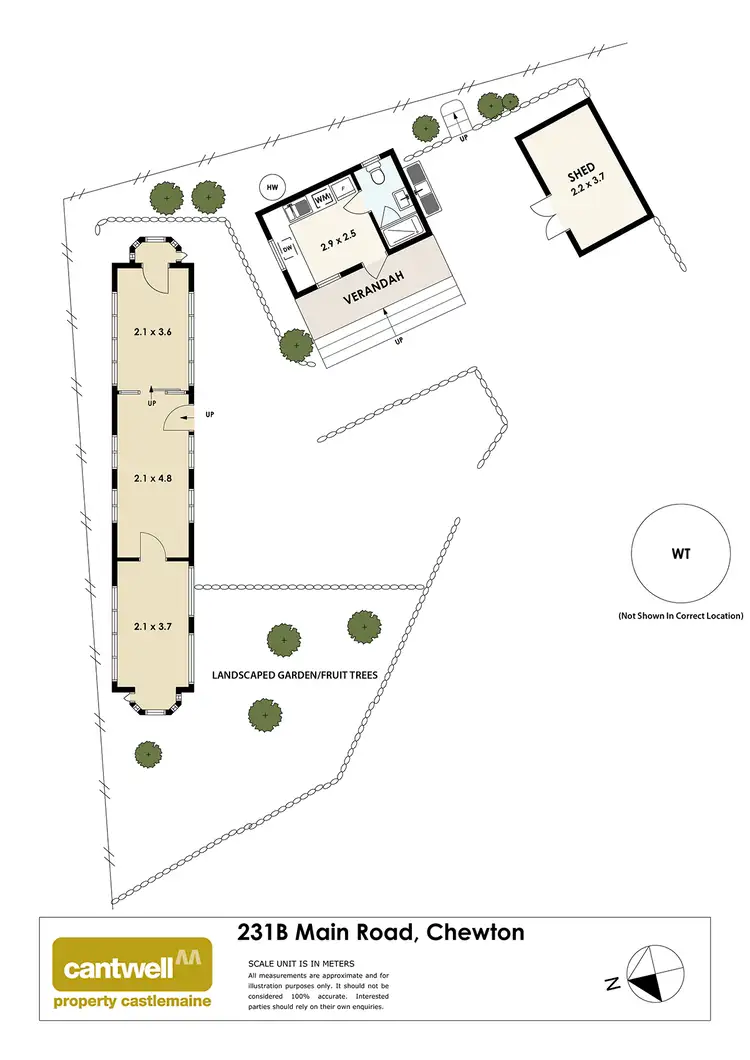 Floorplan of Homely land listing, 231B Main Road, Chewton VIC 3451