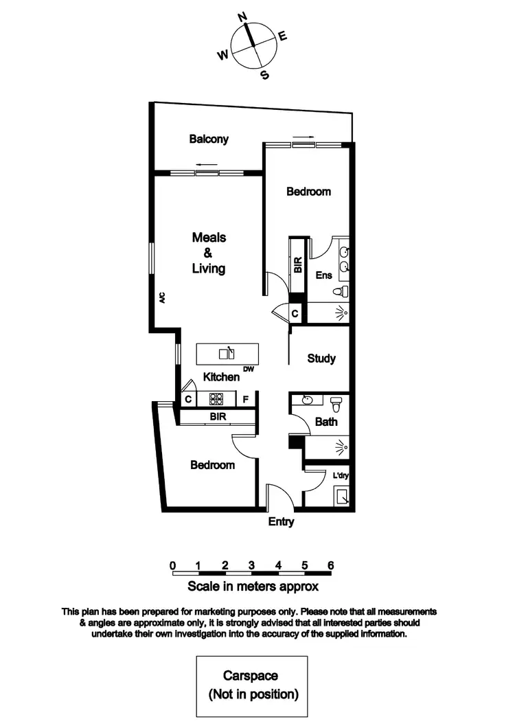 Floorplan of Homely apartment listing, 304/18 Berkeley Street, Doncaster VIC 3108