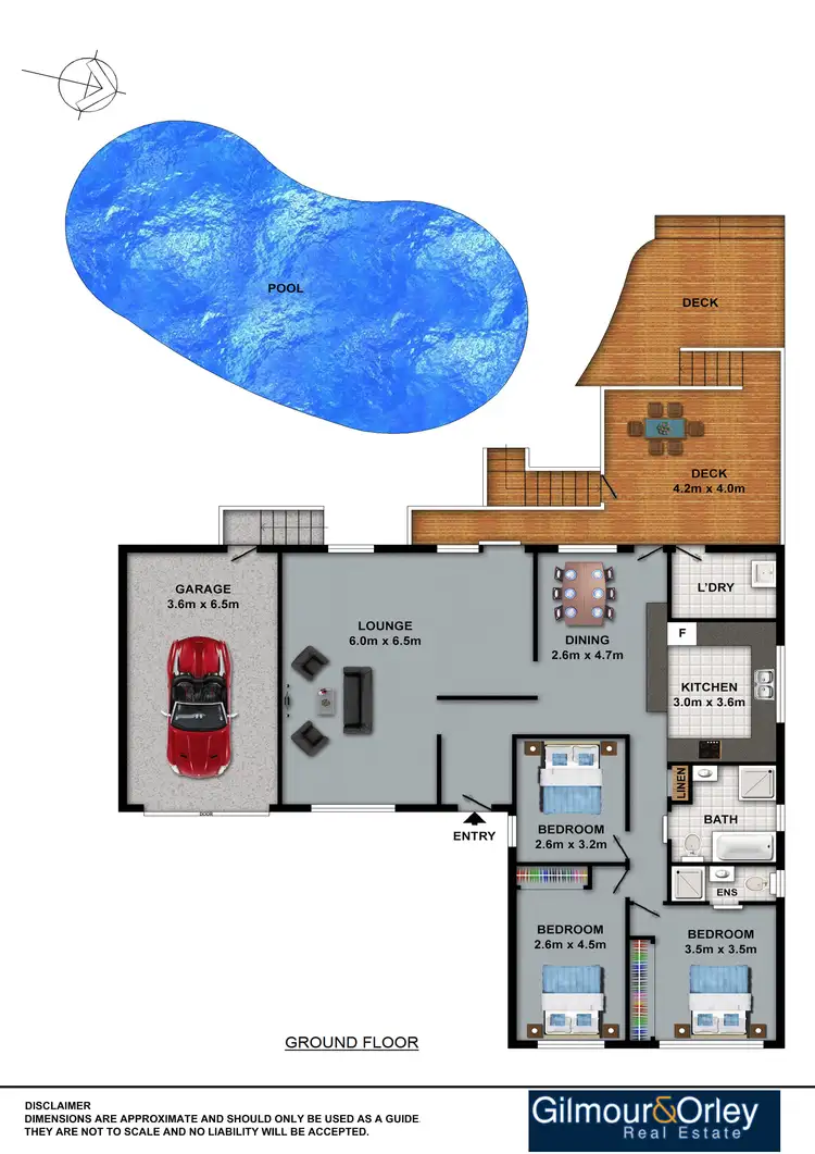 Floorplan of Homely house listing, 16 Patterson Avenue, Kellyville NSW 2155